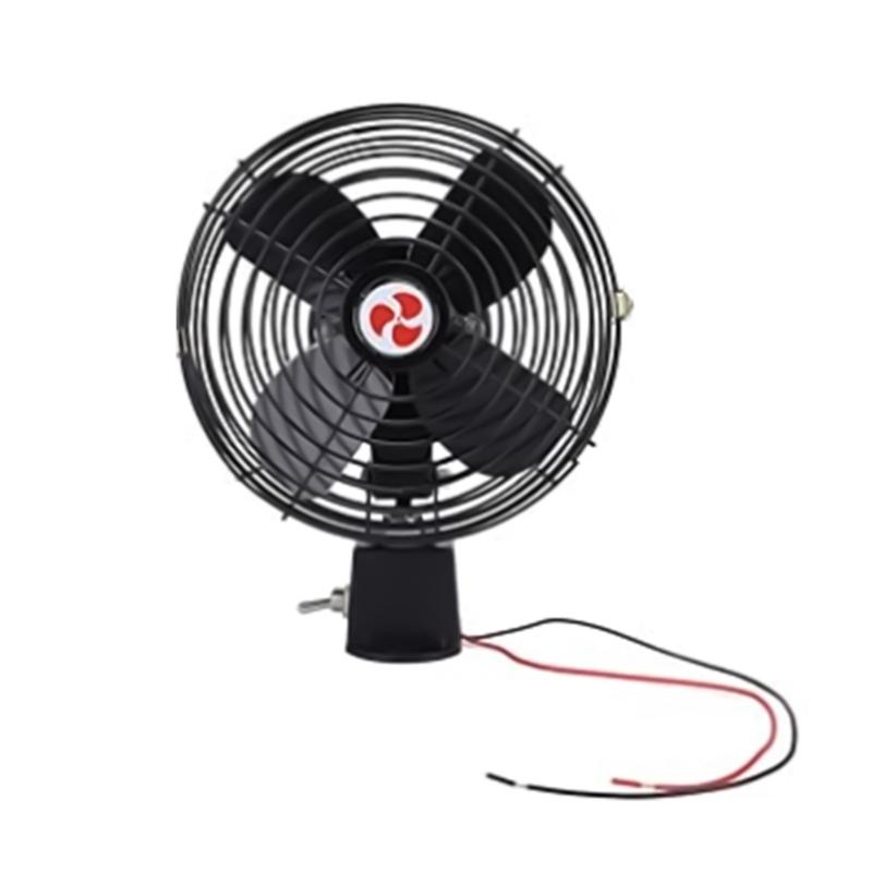 Metallkonstruktion 12V 24V Auto-Kühlventilator Leiser Betrieb Für Kraftstoffeffiziente Klimaregelung in Verschiedenen Fahrzeugtypen
