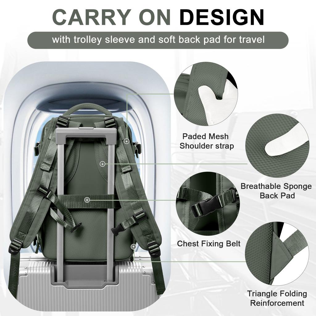 Herren Reise Rucksack vakuum 14 Zoll Laptop Rucksack mochila viaje 40x20x25 ryanair Kabinen Rucksack Business Große Kapazität Aufbewahrung