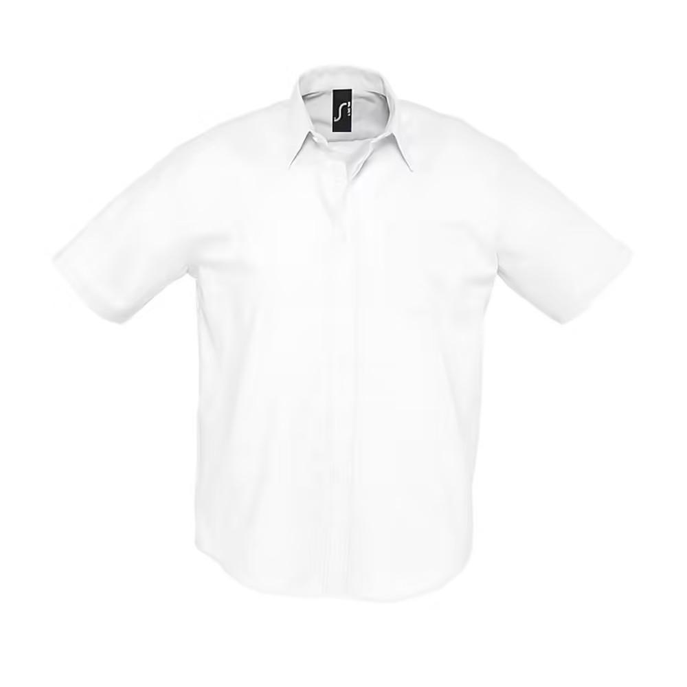 Mens Brisbane Oxford Short-Sleeved Shirt