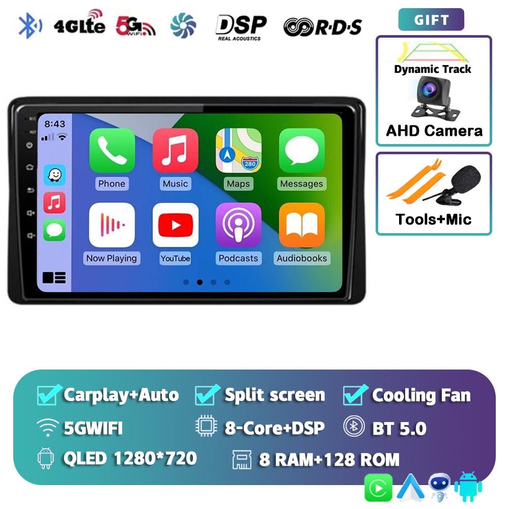 Android 14 Carplay Car Radio For Renault Duster HM 2 II 2020-2021 Arkana 1 I 2019-2021 Multimedia Video Player Navigation GPS 4G