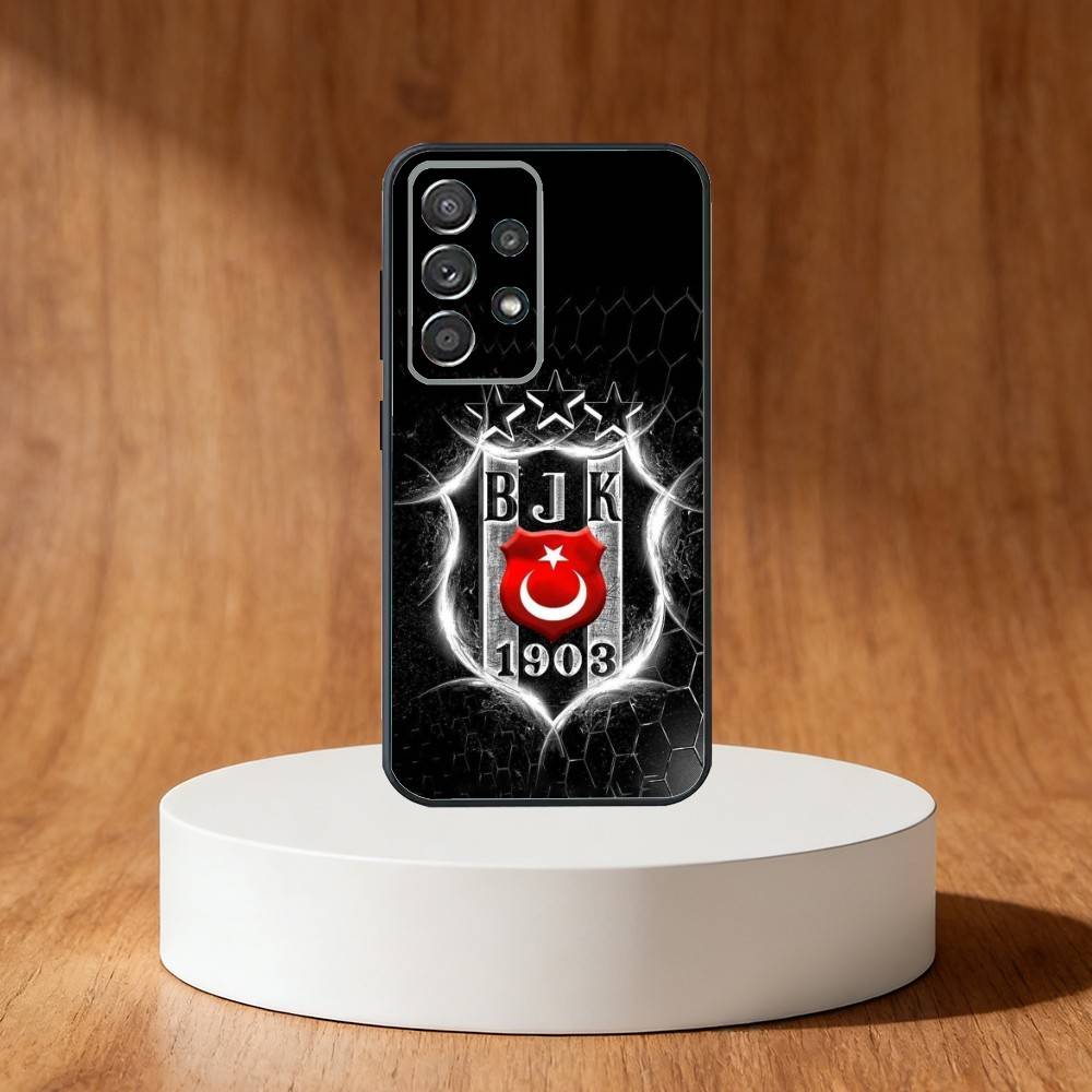 1pc F-Fashion B-Besiktas BJK Phone Case For Samsung S25,S24,S21,S22,S23,S30,Ultra,S20,Plus,Fe,Note,10,9,5G Black Cover