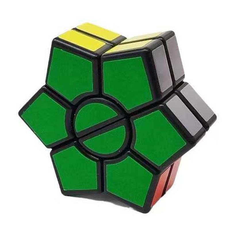 Speed Educational Unique Two-Layered Hexagon SQ Cube Puzzles Brain Teaser IQ Challenge for Children Boys Girls Gift