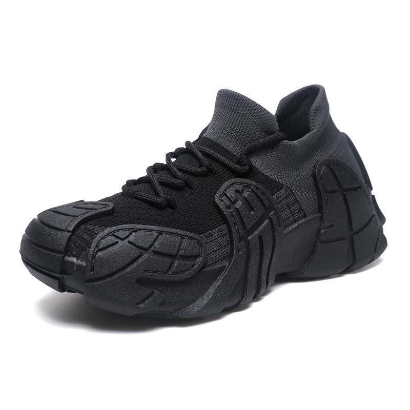 Dad shoes new flying woven shoes student sports shoes fitness running casual shoes lightweight breathable women's shoes