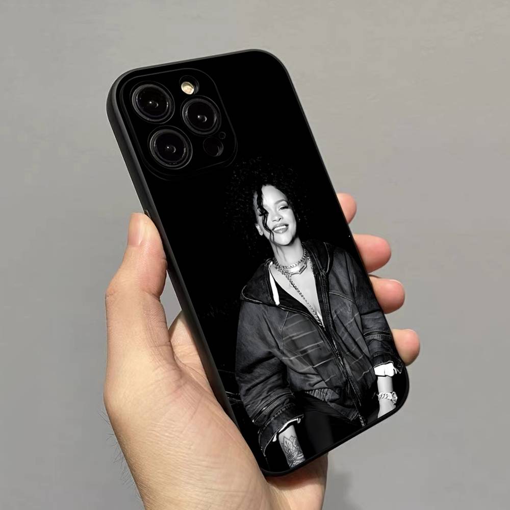 Rihanna Phone Case For IPhone 17 16 14 15 13 12 11 Pro Max Plus Silicone Soft Cover