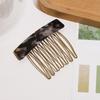 Small Size 7 Teeth Insert Comb Clip Women Hair Styling Hairpins Women Headwear Jewelry Bangs Broken Hair Comb Clip Girls Gifts