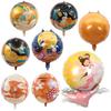 Dragon Boat & Mid-Autumn Festival Decorations: Zongzi Mooncake Balloons & Pull Flag Ornaments