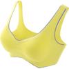 Latex-Unterwäsche für Damen, Weste, dünner BH ohne Markierungen, ohne Stahlring, Sport-Schlaf-BH