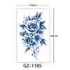 Herbal Tattoo Stickers, Juice Tattoo Stickers, Semi-Permanent English Letter Tattoo Stickers Tattoo