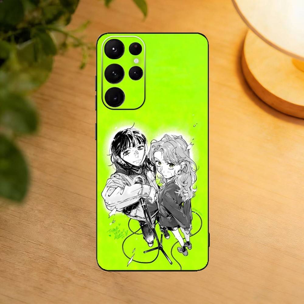 Aya Osawa Mitsuki Koga MitsuAya Phone Case For Samsung S25,24,23,22,30,21,10,9,Ultra,Plus,Lite Soft Black Case