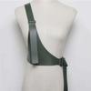 Punk One-shoulder Strap Belt PU Leather Body Suspender Cool Women Waist Harness  Coat Matching