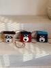 Cute Knit Dog Phone Bag With Card Pocket For Everyday Casual Wear