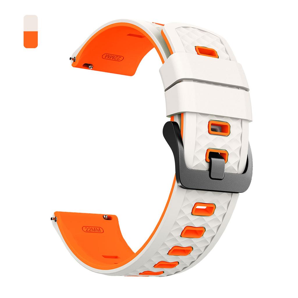 22mm Sports Silicone Band for Amazfit Bip 6 5 Smart Watch Strap for Amazfit BALANCE 2/Stratos 3 2S 2/GTR 2 4 3pro Wrist Bracelet