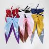 Dames Grote Effen Kleur Puntige Kraag Bloemen Strik Knoop Broche - Koreaanse Stijl Casual Veer Ontwerp