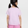 Nike T-Shirt Soft Comfortable Skin-Friendly Versatile Short Sleeve Kids Tops Light-Purple II3526-537