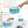 Automatic Pop-Up Laundry Pods Container Desktop Hair Accessories Storage Box Large Capacity Holds Sealed Scent Beads Organizer