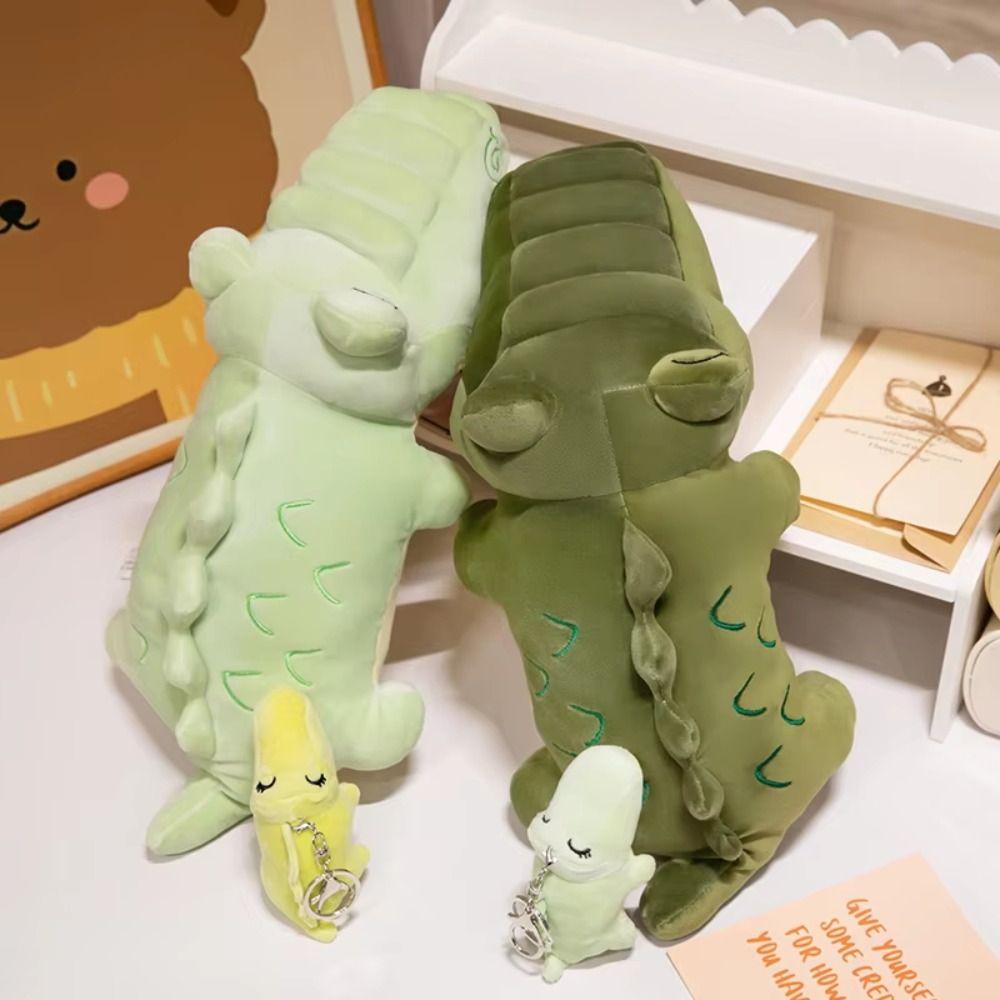 Cartoon Crocodile Plush Toy Pendant Stuffed Animal Crocodile Throw Pillows Children Friend
