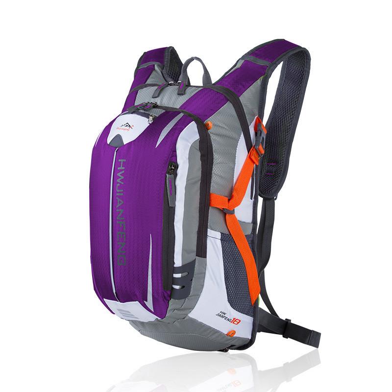 Water-resistant Portable Storage Cycling Backpack Multi-purpose Sports Bag for Hiking Biking & Hydration Outdoor Adventures