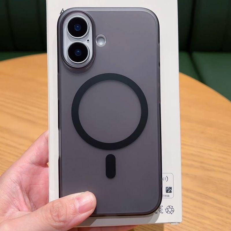 Luxury Matte Wireless Charge Magsafe Phone Case For iPhone 11 12 13 14 15 16 Pro Max Plus Magnetic Transparent Shockproof Cover