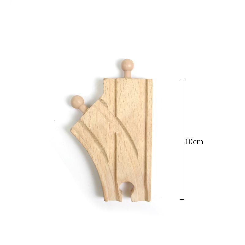 Tutti i Tipi di Giocattoli per Ferrovie su Binari di Legno Accessori per Binari del Treno in Legno di Faggio adatti per Binari di Marca Giocattoli Educativi per Bambini