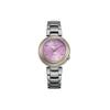 L Light Powered Quartz Movement Stainless Steel Strap Watch Women's Watch EM0588-81X