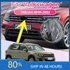BGD1 Golf Hot For VOLKSWAGEN VW 2pcs Car Front Grill/Rear Emblem Lid Covers Logo Emblem Sticker For Tiguan 2010-2022 Car Emblem Cover AH0