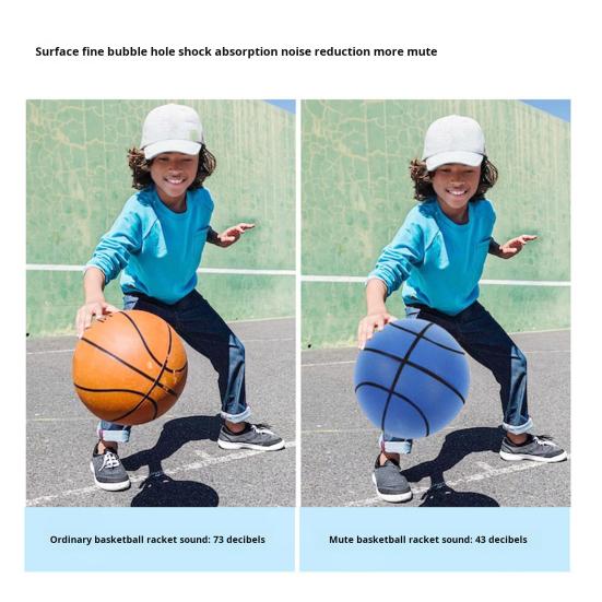 Minge de antrenament silențioasă, dribling din spumă de baschet, jucărie de interior, fără zgomot, rezistentă la impact, săritură liniștită