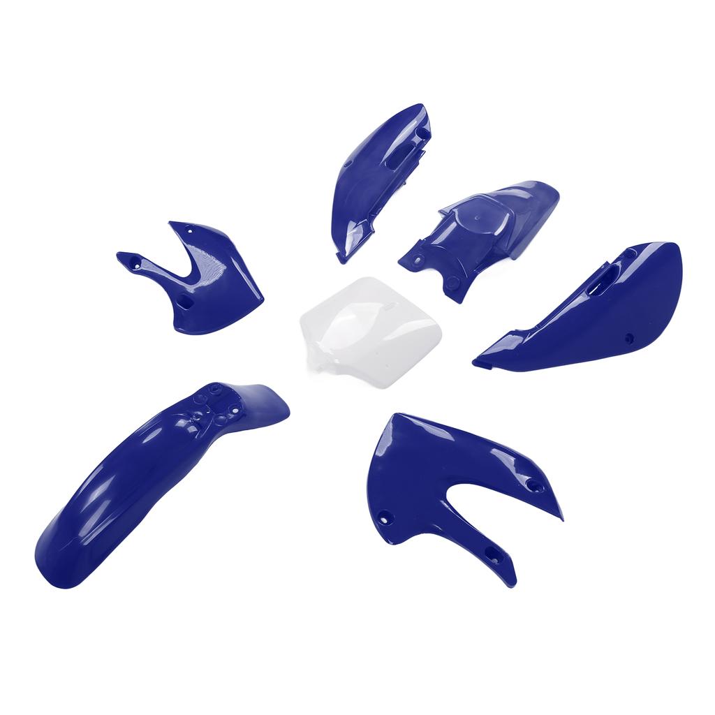 7-teiliges Dirtbike-Plastikverkleidungsset Karosserieverkleidungssatz Motorradzubehör Ersatz für