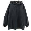 Adidas 80s Vintage Back Print Nylon Jacket O-XO Black Made by Descente Men's Used