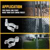 Chain Link Fence Gate Hinge Kit, VIVIDA 1-5/8" Gate Hinge Include Female Gate Hinge(2 PCS), Male Gate Hinge(2 PCS), Chain Link Fence Gate Hinge,