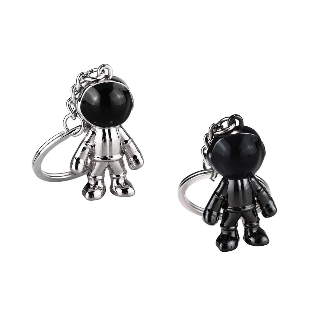 BRIIKPP Keychain, Women's, Men's, Keyring, Astronaut Popular, Cute, Accessory, Props, Decoration, Set of 2