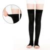 Leg Warmers Women Sexy Socks Over Knee Stockings Winter Keep Warm Soft Gaiters Leggings Hollowed Out Foot Heel Female Long Sock