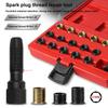 Plug Thread Repair Kit 16 Piece Socket Professional Plug Thread Repair Kit With Portable Case For Truck Car Suv Rv Sedan