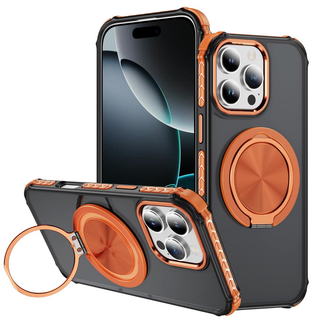 Niche Design Premium for Apple Phone Case Magnetic Bracket for IPhone 16 Pro/15 Phone Case