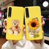 Love Heart Case For Samsung Galaxy A20 A30 A40 A50 A70 A20E Silicone Case Cute Cat Cactus Phone Cover Galaxy A20S A30S A50S Case