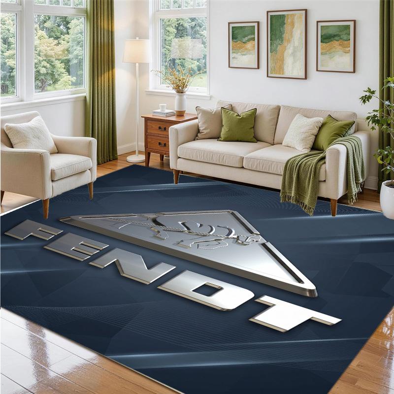 Fendt Design Crystal Velvet Rug Soft Decorative Mat for Bedroom Entrance