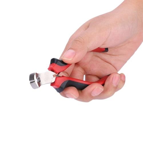 Guitar String Cutter, Fret Nipper, Multi-Function Tool with Durable Ergonomic Handle, Heavy-Duty, for Electric Guitar and Bass, Fret Pliers, String an