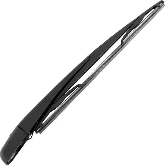BOXI Rear Windshield Back Wiper Arm Blade Set Compatible for Nissan Versa 2007 2008 2009 2010 2011 2012 | Replaces 28780-EL000 28795-EL00A