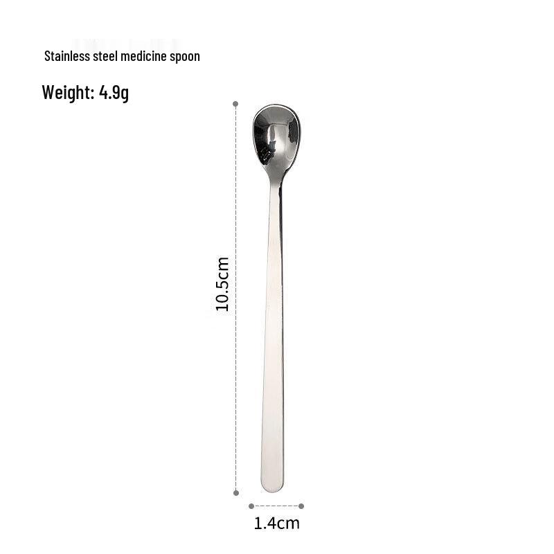 ZISIZ Stainless Steel Small Spoons Set
