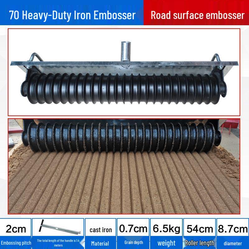 Concrete Pavement Texturizer and Anti-Slip Groover Roller Machine