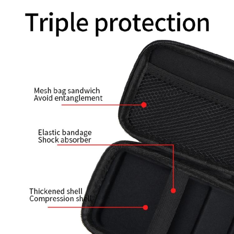 Waterproof Protective Travel Carrying Case Bag Shockproof Storage Cover Antifall Suitable for RG 35XX Gaming Consoles
