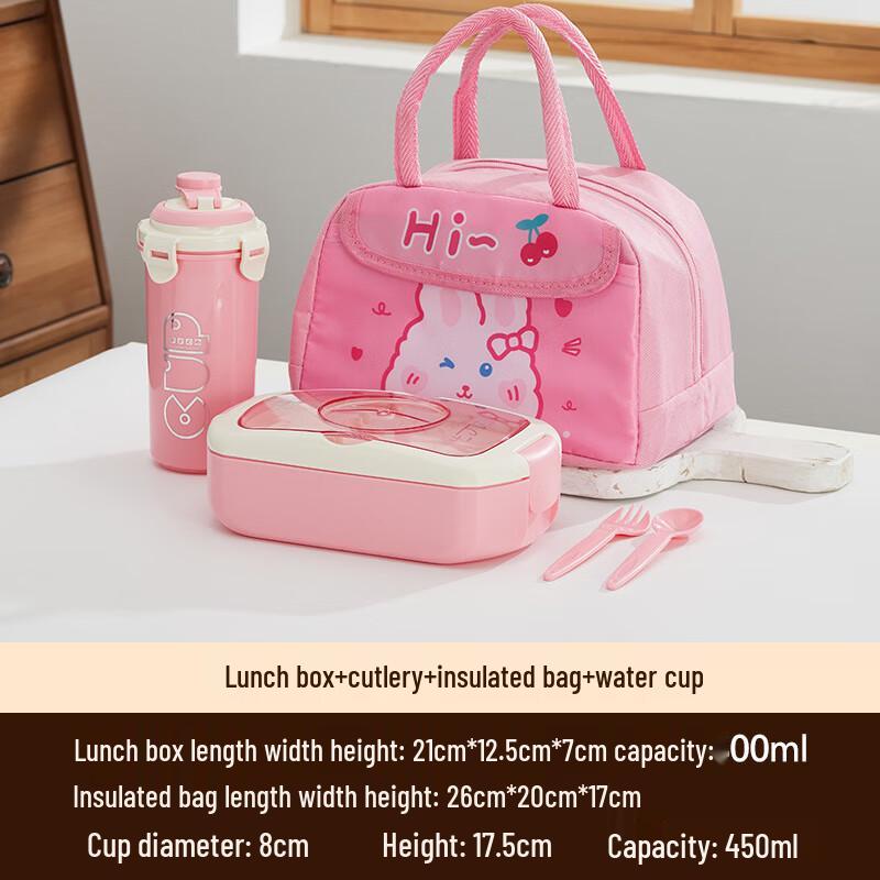 Nordic Car-Shaped Microwaveable Bento Lunch Box Set