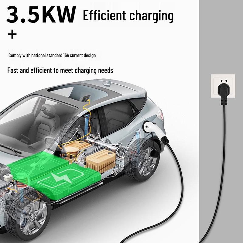 Portable Wuling Hongguang Mini EV Charger Pile for Starlight Bingo and Sunny Sky Models