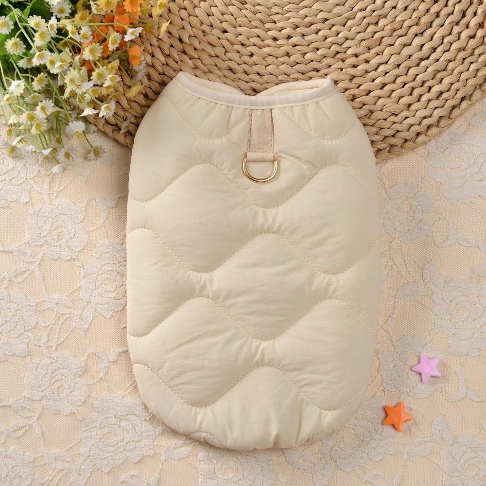 Cotton Padded Pet Vest Lightweight Pet Jacke Durable Dog Coat  Daily