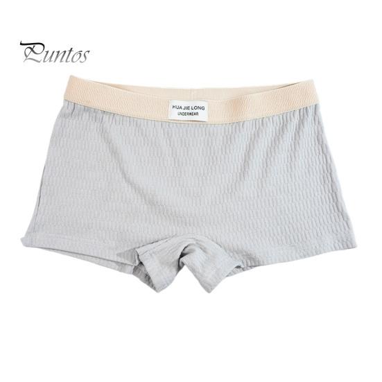 

Женские трусы, облегающие однотонные эластичные пояса, хлопковые трусы со средней талией, хорошая воздухопроницаемость, женские боксеры, женское повседневное нижнее белье 2XL серый