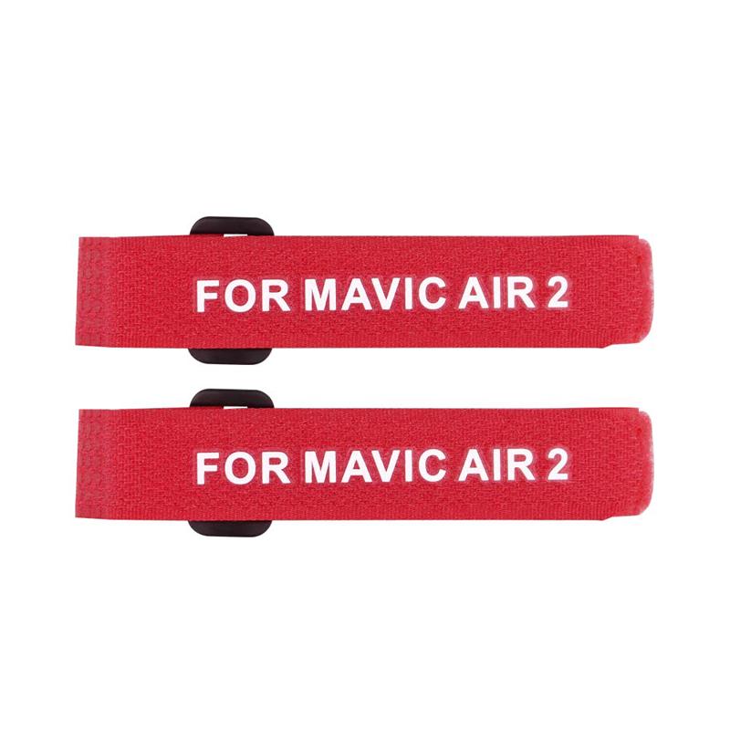 2pcs Propeller Blade Mount for DJI Mavic MINI Mavic AIR 2/2S Pro Platinum 2 Pro Zoom Drone Magic Tape Straps Loop Ties Accessory