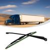 Car Accessories Windscreen Wiper Kit With 400mm Wipers 12V 400mm Blades 6 Mm Shaft Black Caravan For Fishing Boat