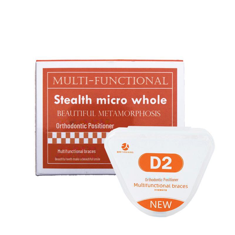 Adult Teeth Corrector: Silicone Night Retainer for Buck Teeth and Grinding Prevention