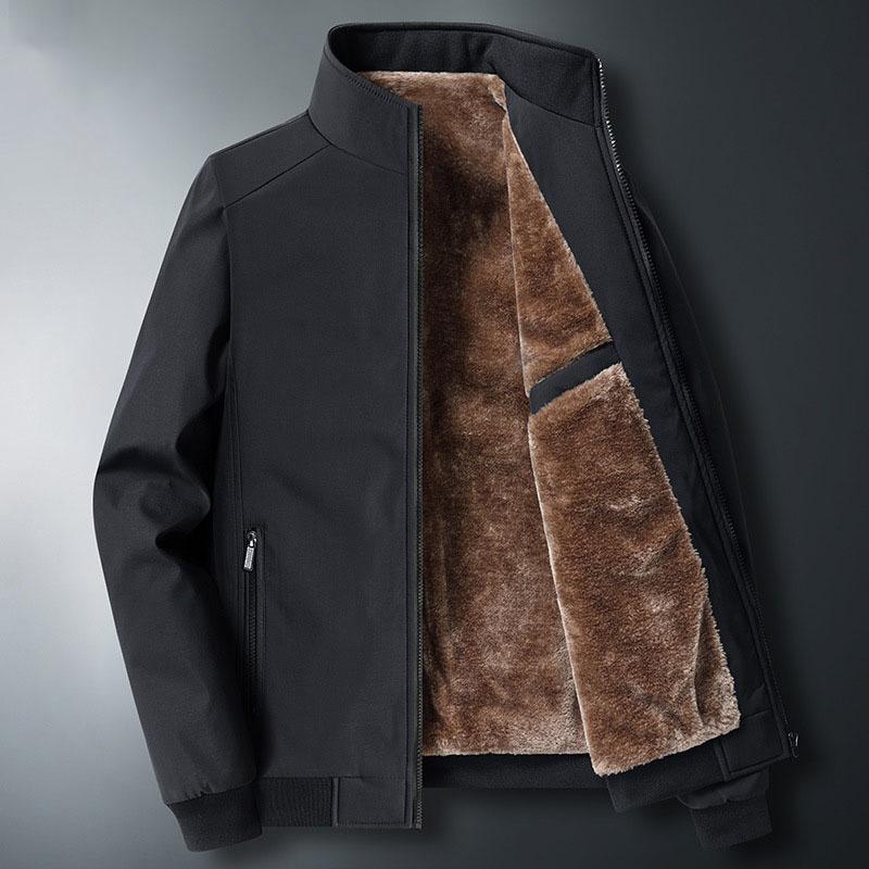 Giacca Invernale Uomo Casual Calda Spessa Giacca Invernale da Uomo 2023 Autunno Giacche di Lusso da Uomo Cappotto Taglia Grande