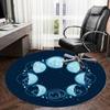 1pc Office Carpet Chair Mats Moon Phase Cats Perfect for Decorating Office Chairss, Or Bedrooms.YDT494
