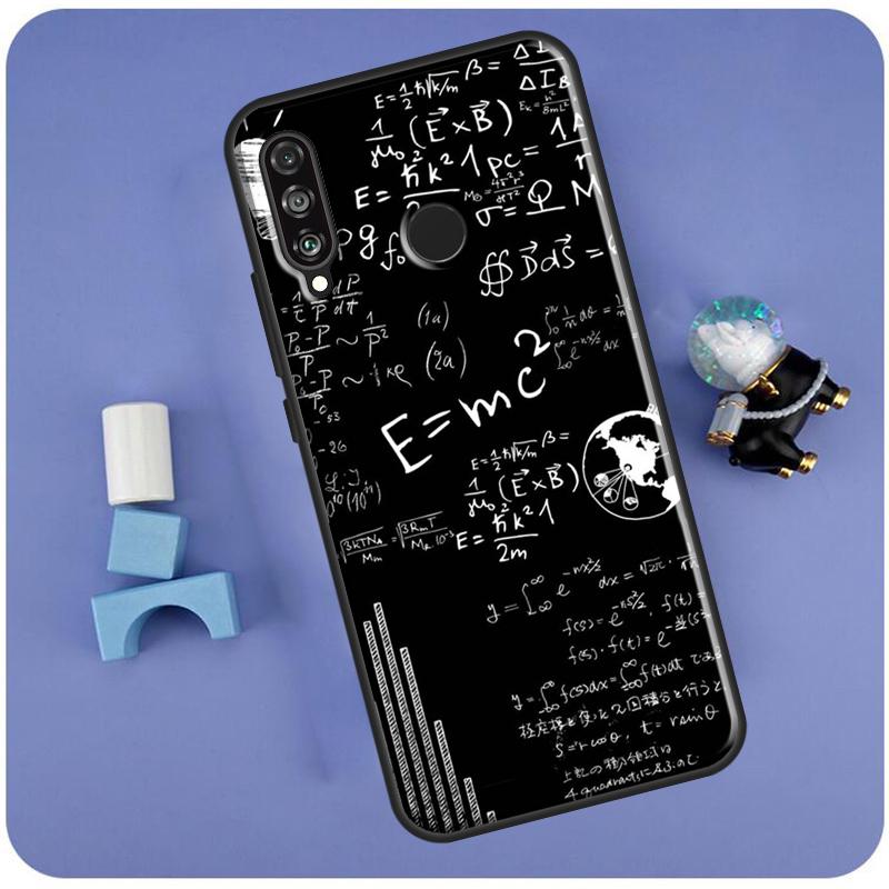 Physic Equations Math For Huawei Nova 11 Pro 9 10 SE 7i 8i 11i 12i Y60 Y61 Y70 Y72 Y73 Y90 Y91 P30 P40 Lite Case